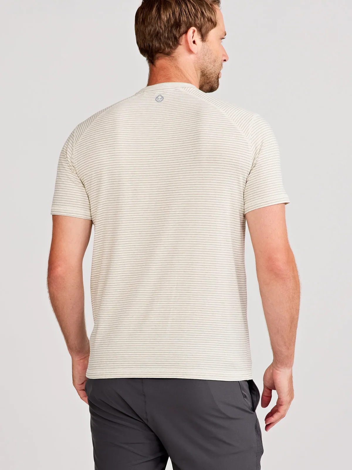 Carrollton Fitness T-Shirt - Mini Stripe