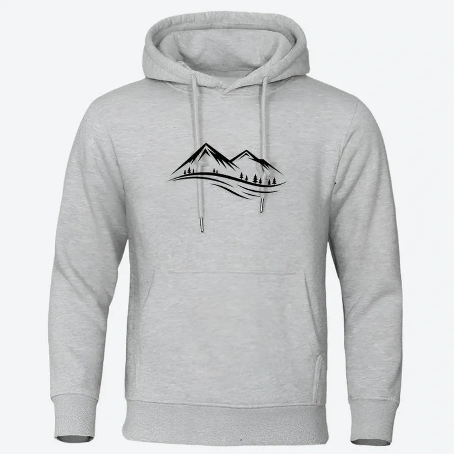 Casual Graphic Pullover Hooded Sweatshirts