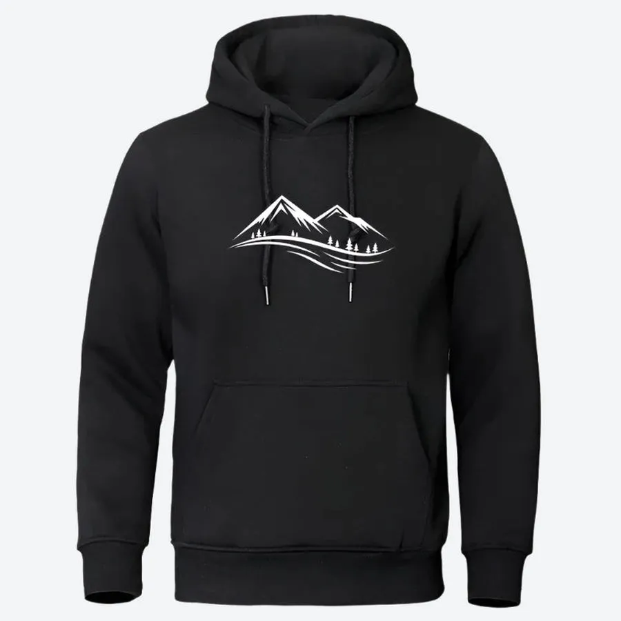 Casual Graphic Pullover Hooded Sweatshirts