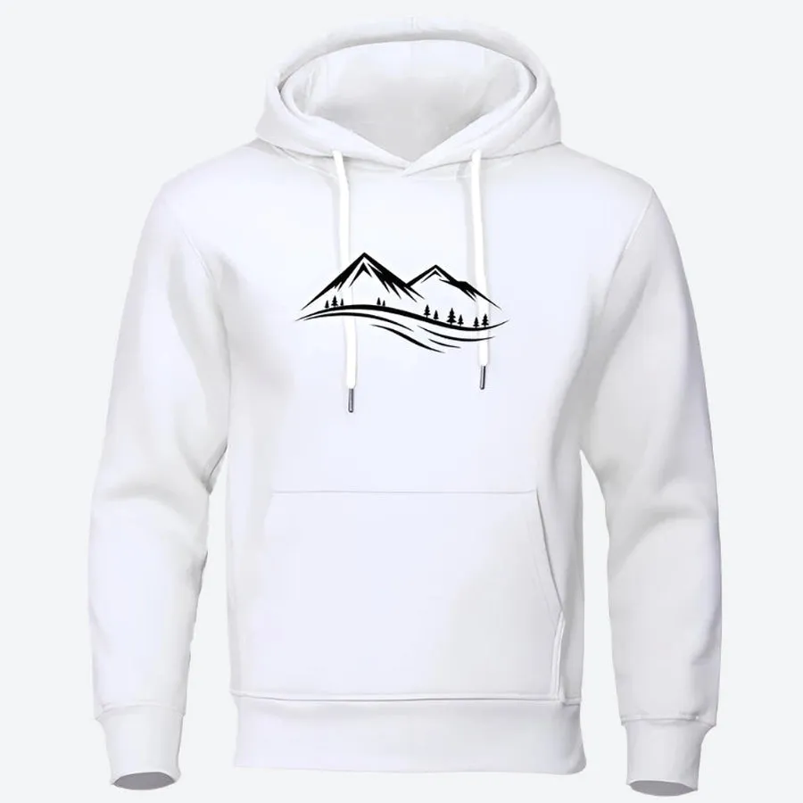 Casual Graphic Pullover Hooded Sweatshirts