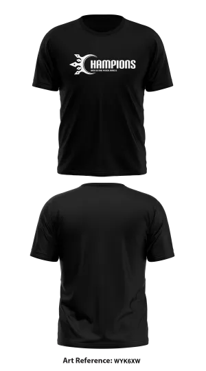 CHAMPIONS FITNESS Store 1 Core Men's SS Performance Tee - wYK6XW