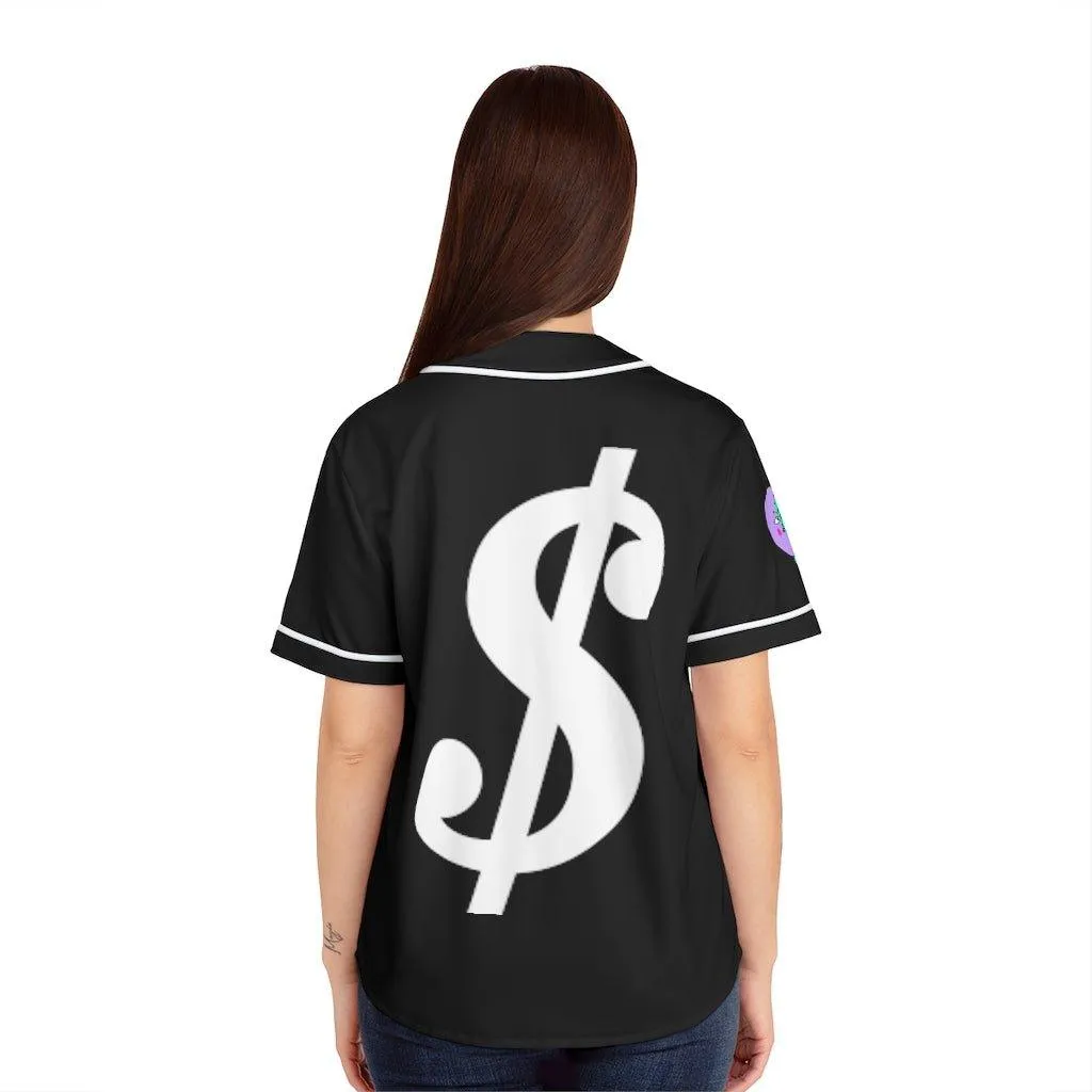 Chapiadora Women's Baseball Jersey (Black)