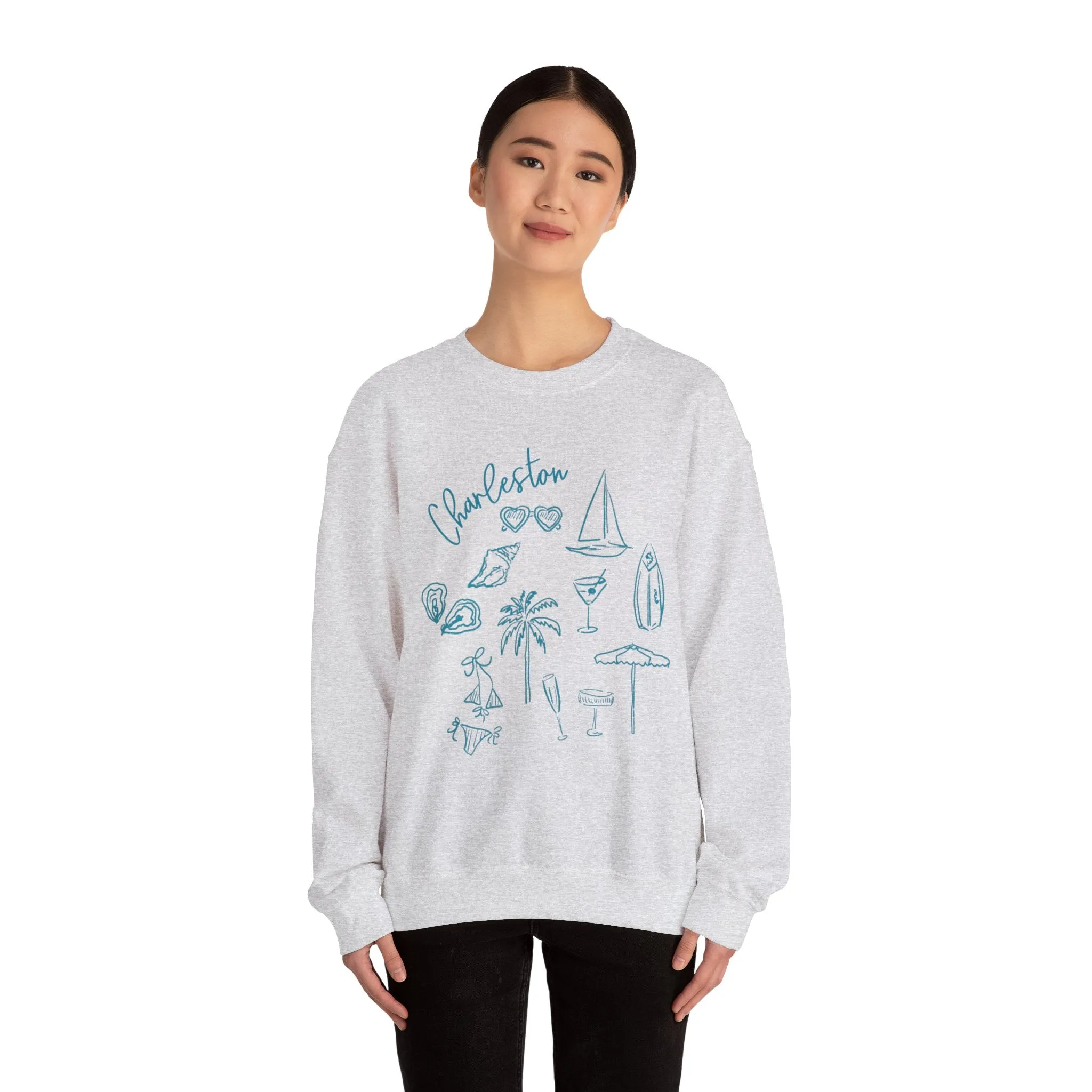CHARLESTON IN BLUE - Crewneck