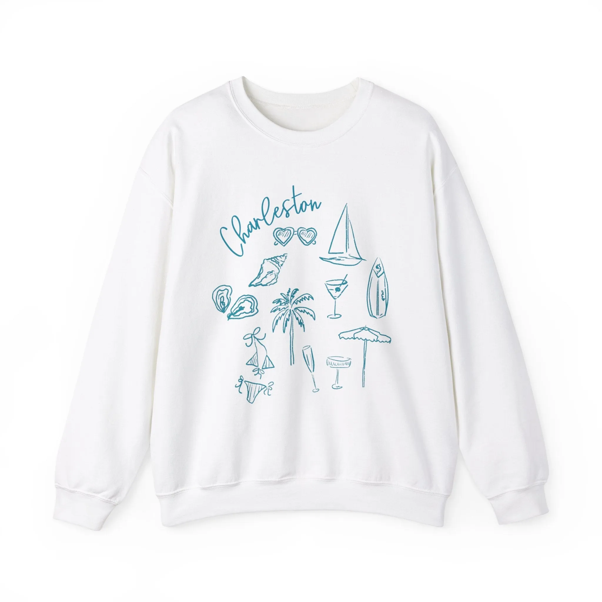 CHARLESTON IN BLUE - Crewneck