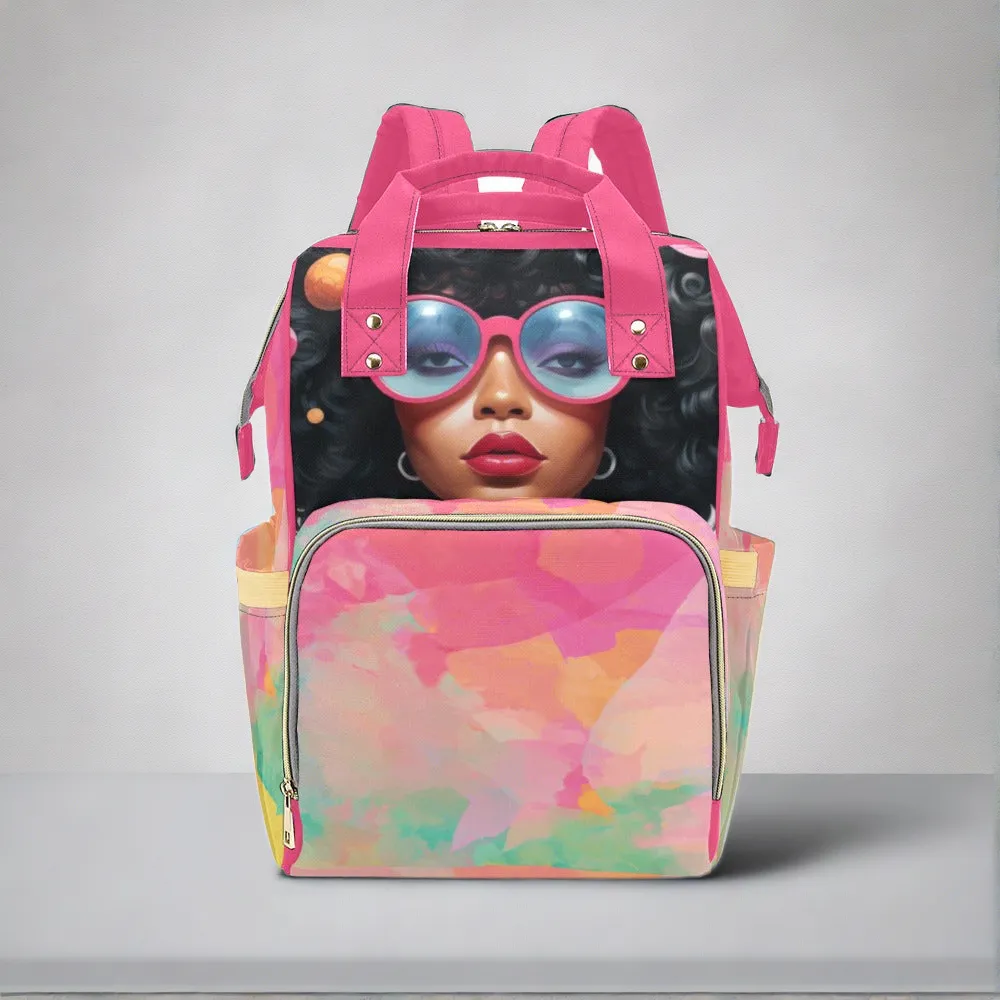 ChicVision Watercolor Multi-Function Backpack
