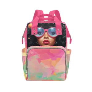 ChicVision Watercolor Multi-Function Backpack