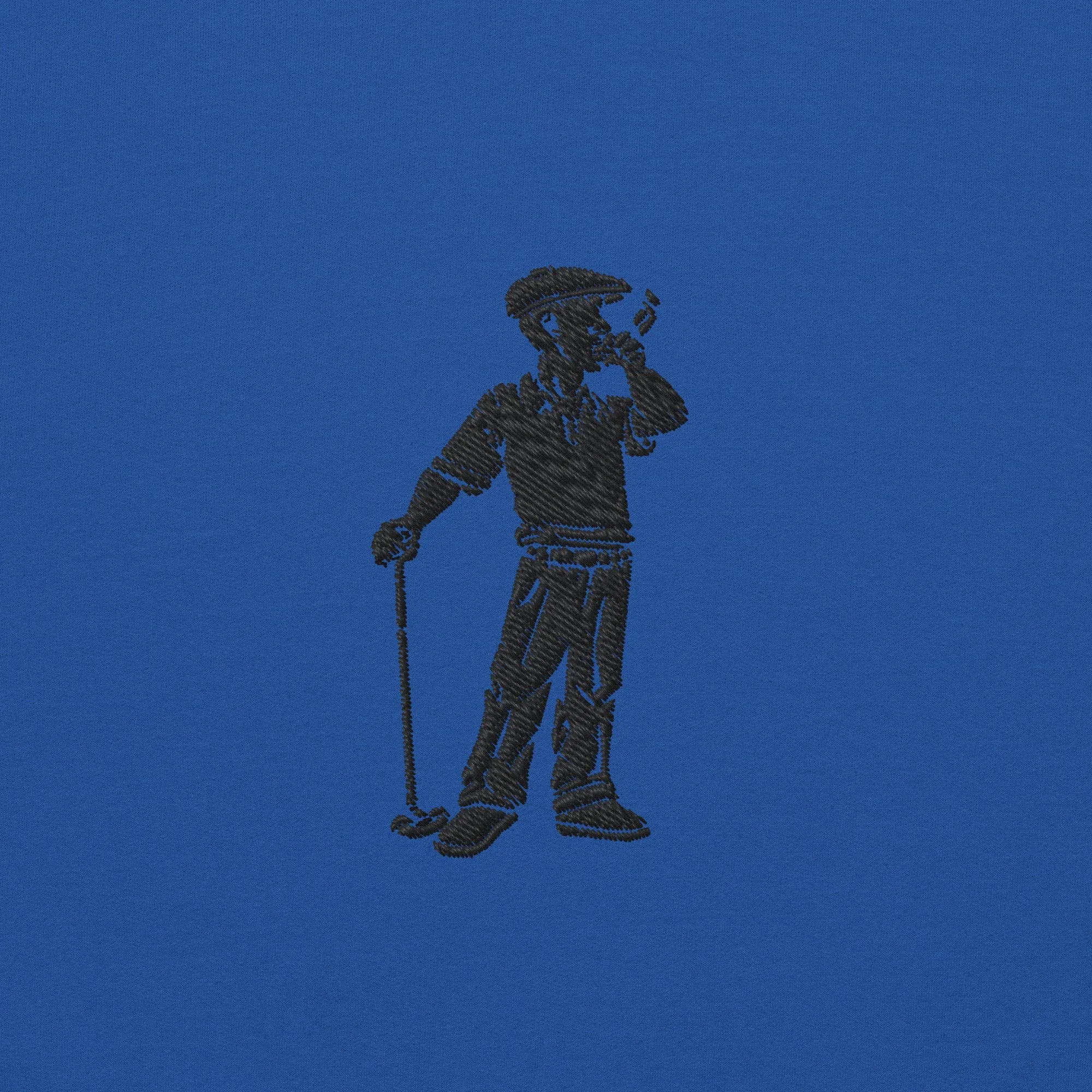 Cigar Golfer Embroidered Sweatshirt