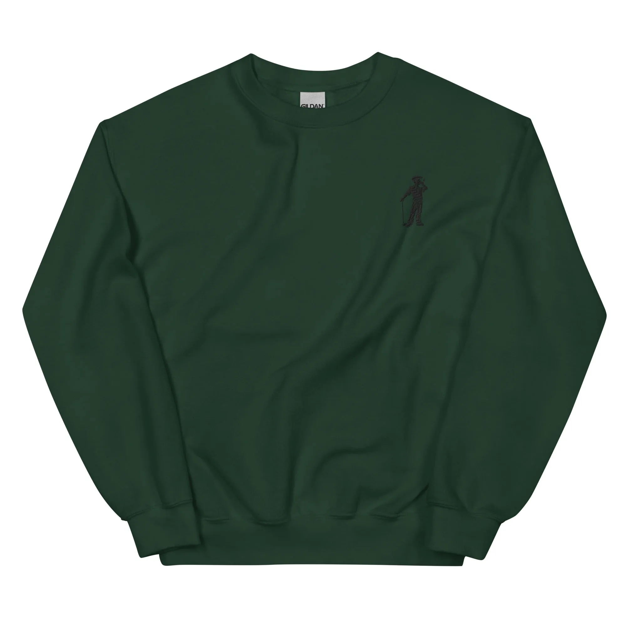 Cigar Golfer Embroidered Sweatshirt