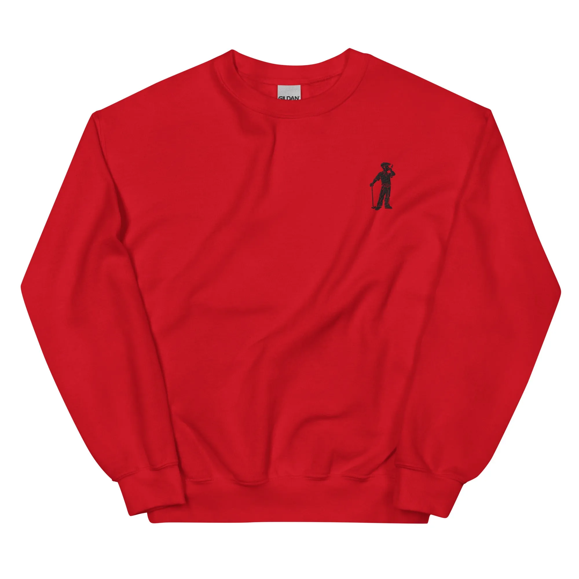 Cigar Golfer Embroidered Sweatshirt