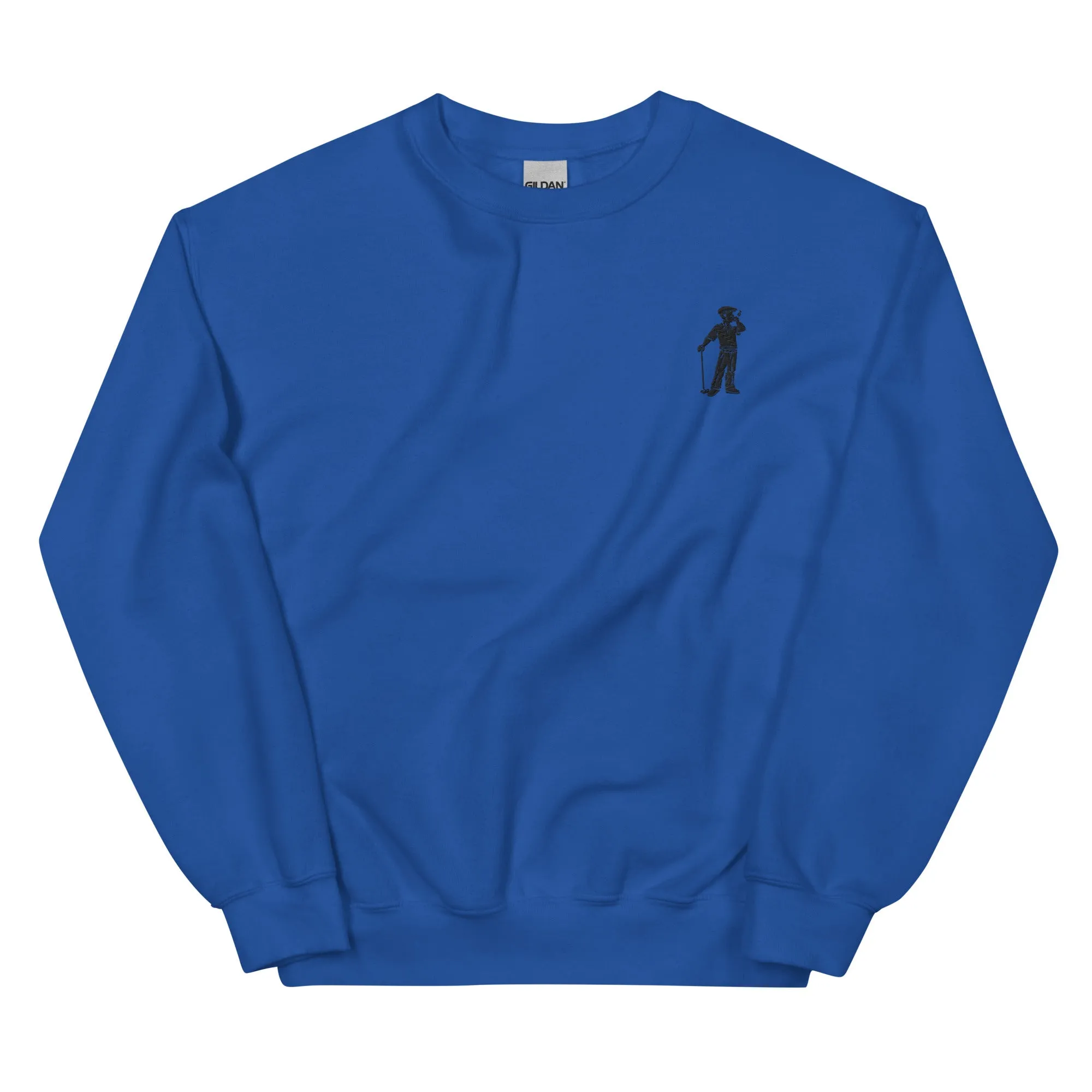 Cigar Golfer Embroidered Sweatshirt