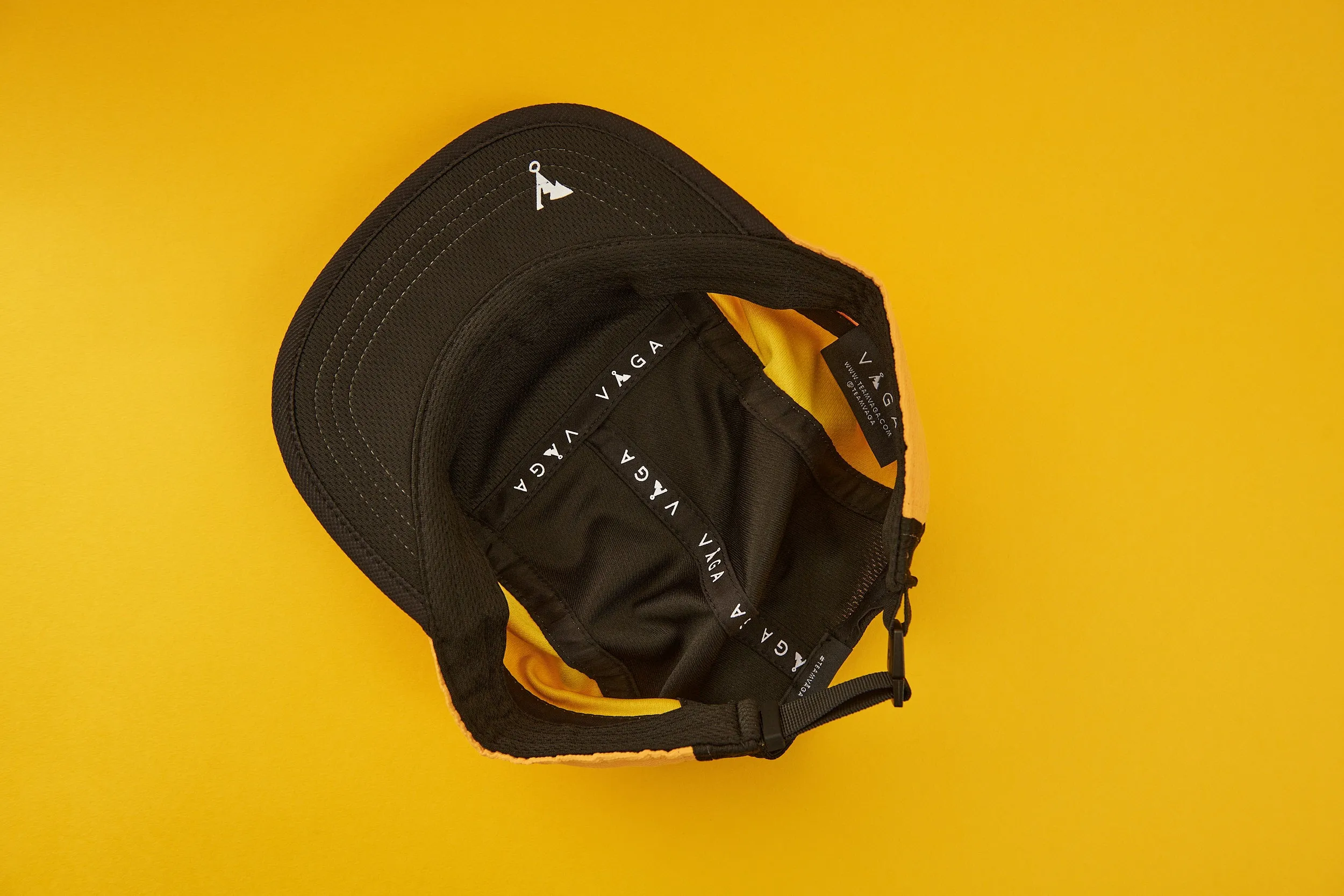 Club Cap - Black, Yellow & Amber