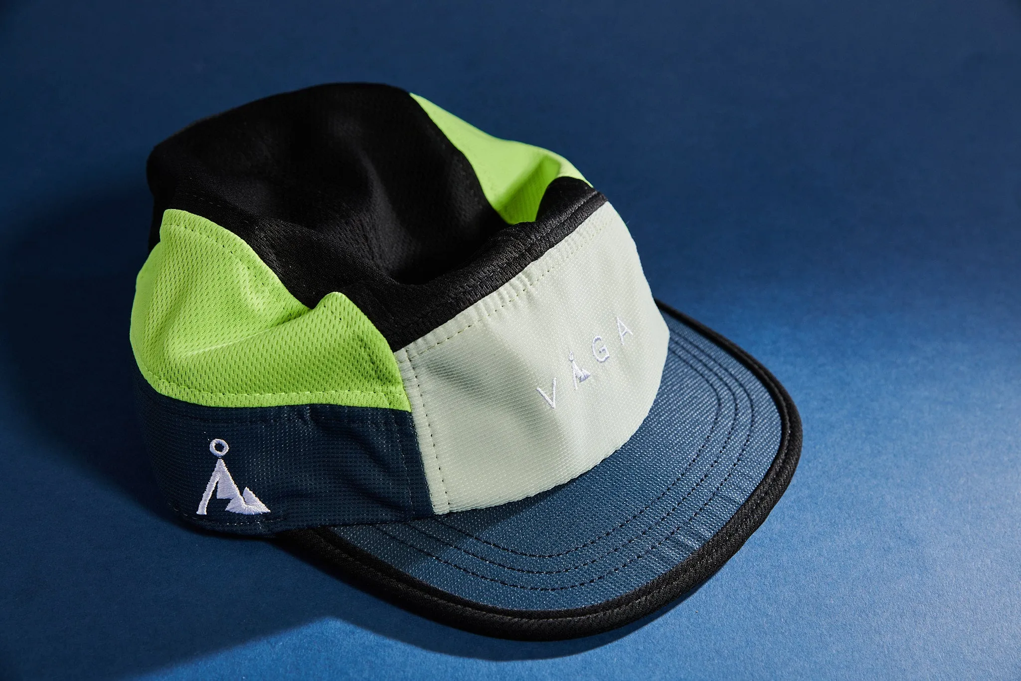 Club Cap - Charcoal, Blue & Yellow