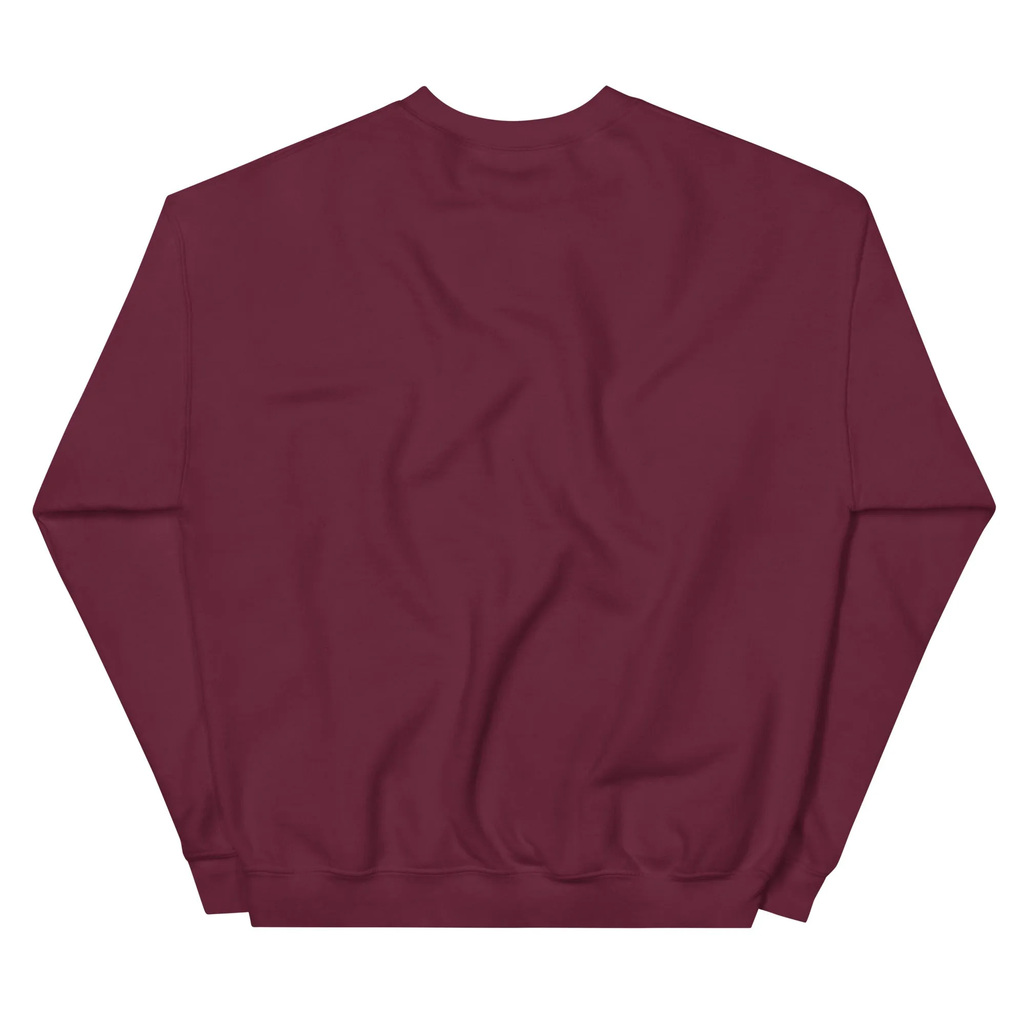 Clubs and Sticks Embroidered Sweatshirt - Purple