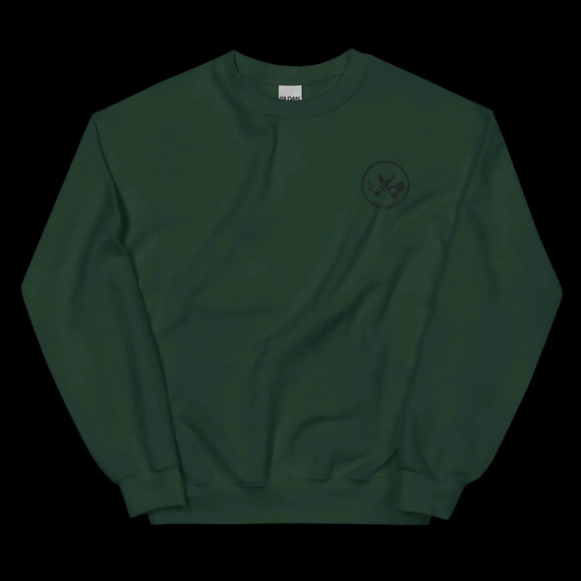 Clubs and Sticks Embroidered Sweatshirt