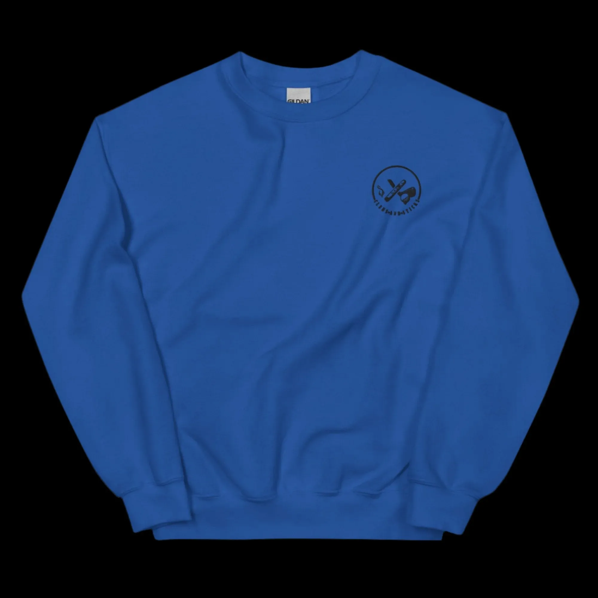 Clubs and Sticks Embroidered Sweatshirt