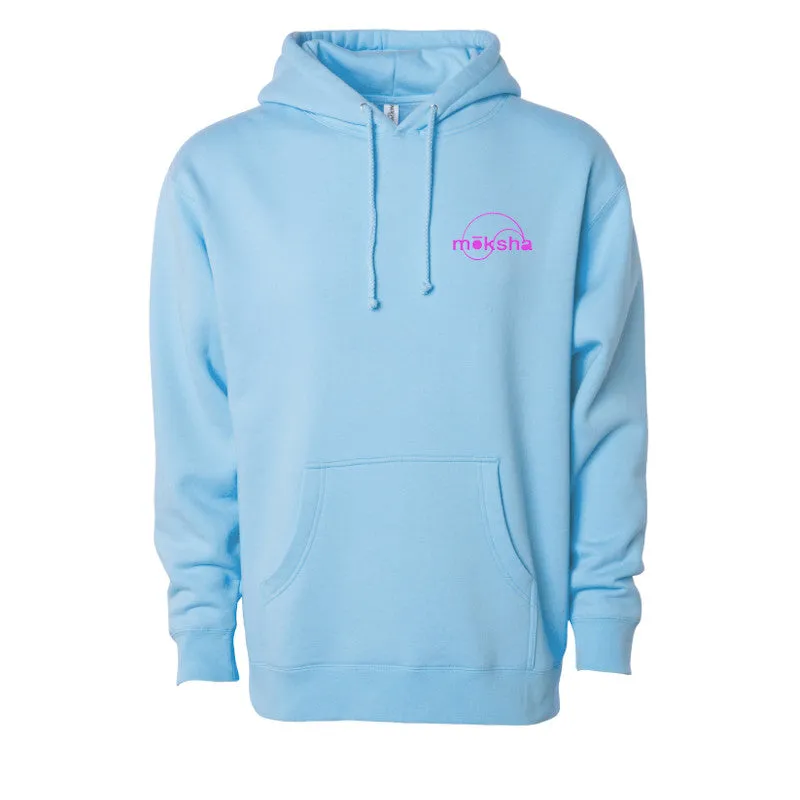 Color In White Spaces - Sky Hoodie
