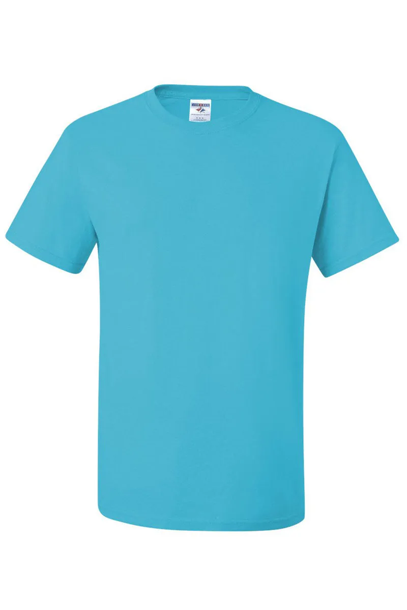 Colorful Beach Chenille Patch Dri-Power 50/50 Tee