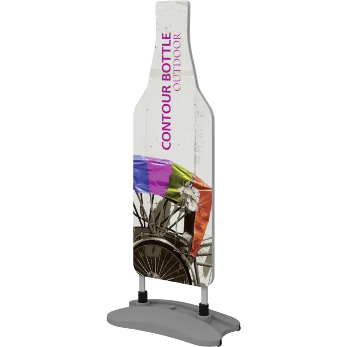 Contour Outdoor Sign Bottle