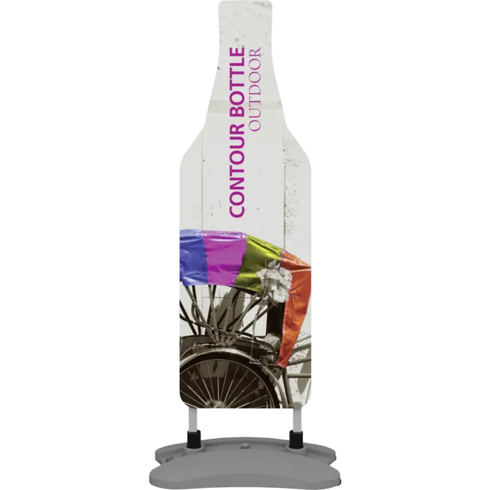 Contour Outdoor Sign Bottle