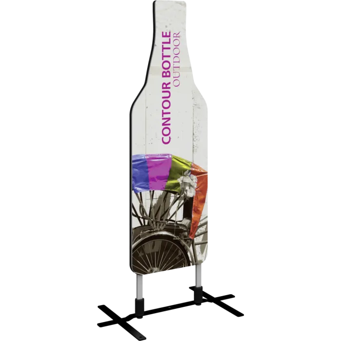 Contour Outdoor Sign Bottle