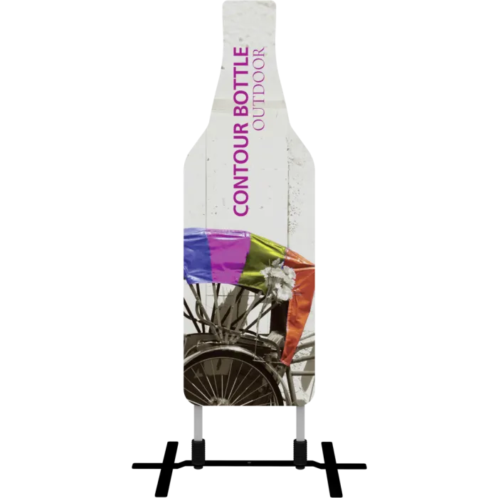 Contour Outdoor Sign Bottle