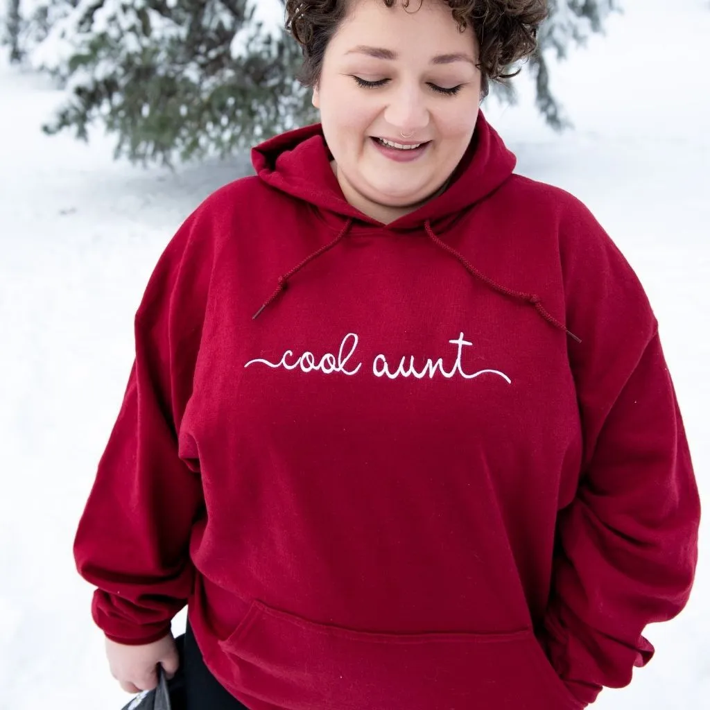 Cool Aunt Embroidered Sweatshirt