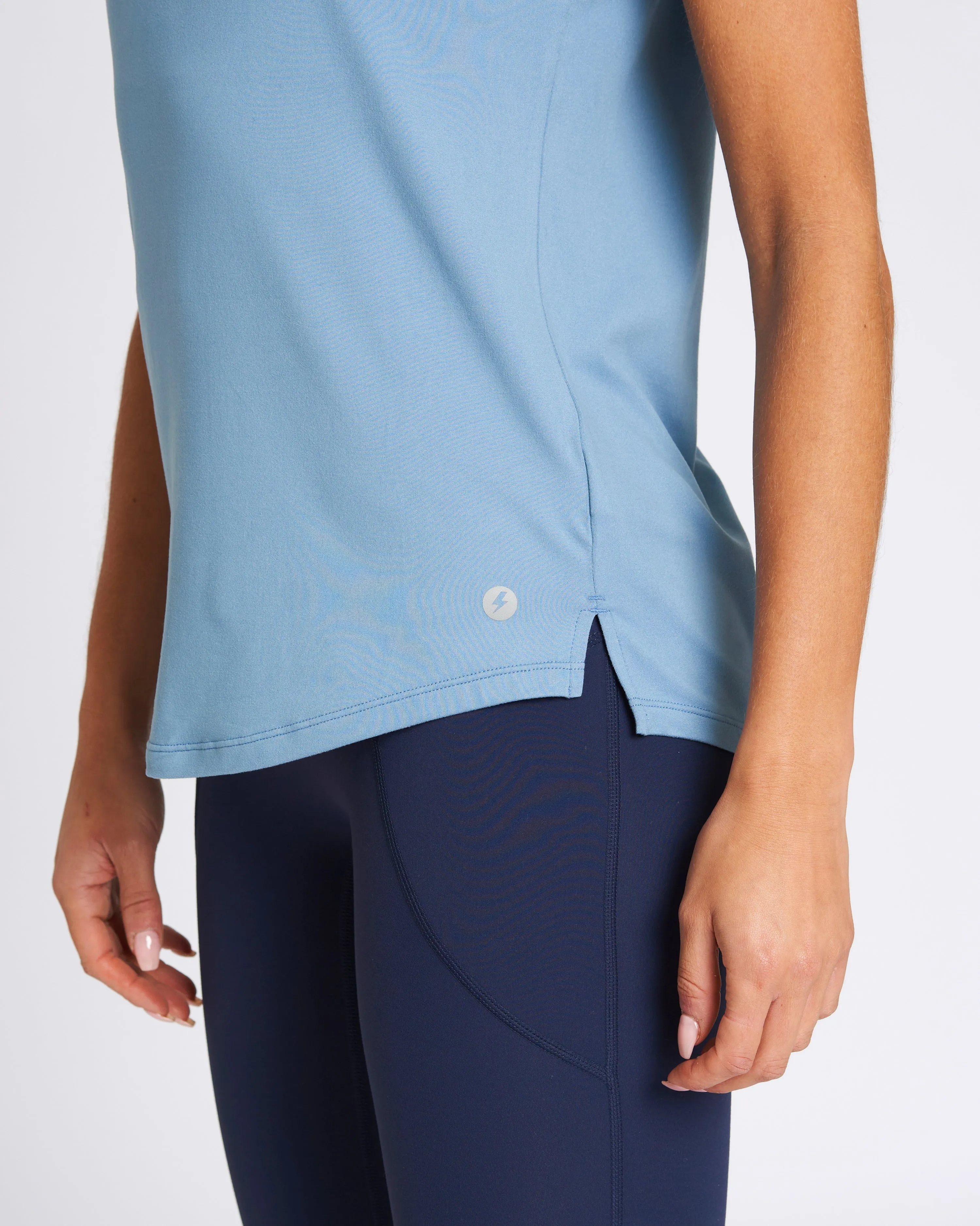 Core Training Tee Blue Shadow