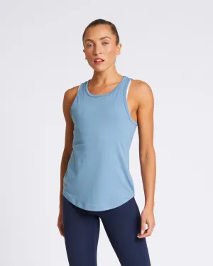 Core Training Vest Blue Shadow