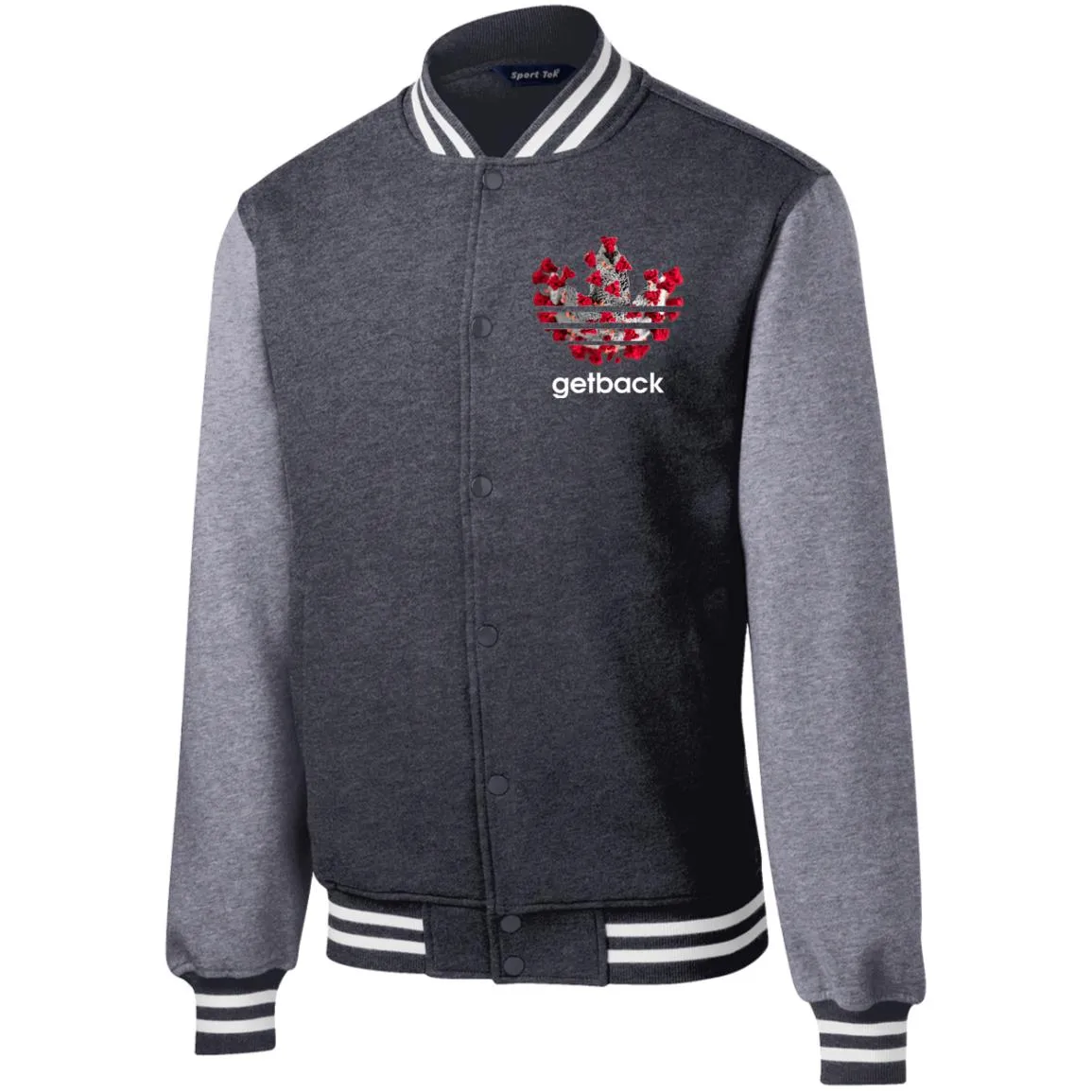 Corona Get Back - Embroidered Letterman Jacket