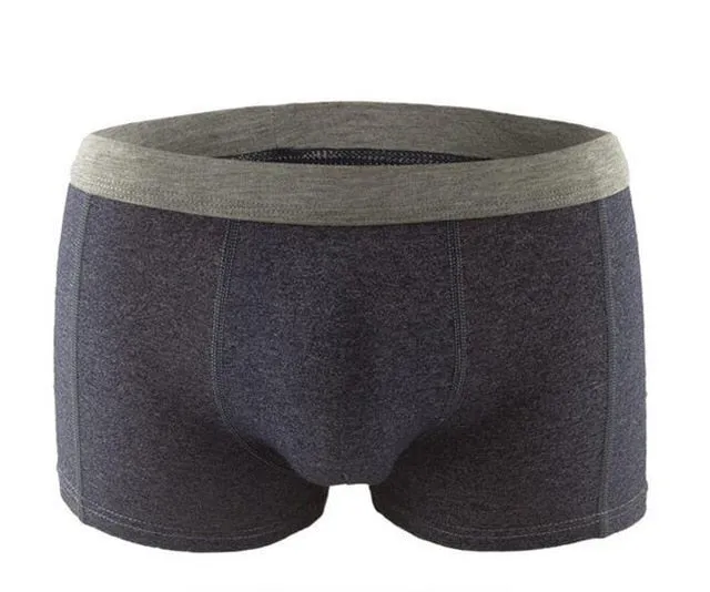 cotton Soft Breathable Underwear Comfortable Men's Boxer