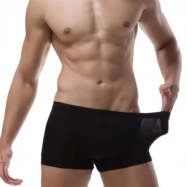 cotton Soft Breathable Underwear Comfortable Men's Boxer