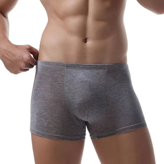 cotton Soft Breathable Underwear Comfortable Men's Boxer