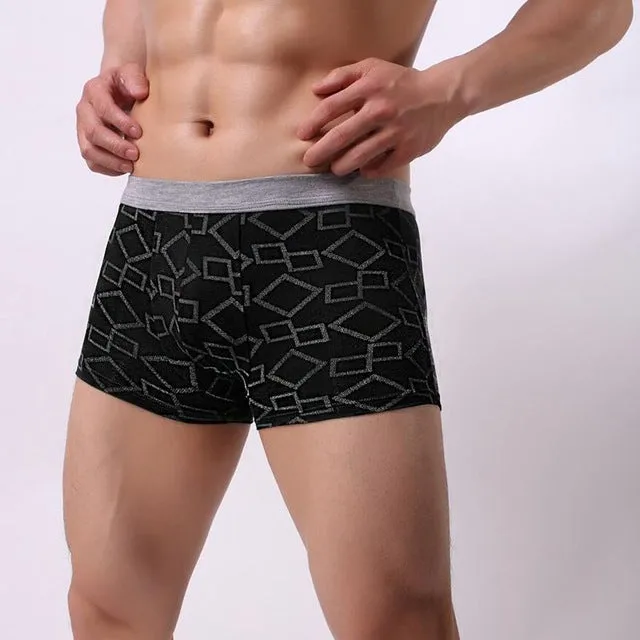 cotton Soft Breathable Underwear Comfortable Men's Boxer