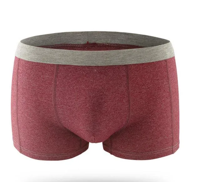 cotton Soft Breathable Underwear Comfortable Men's Boxer