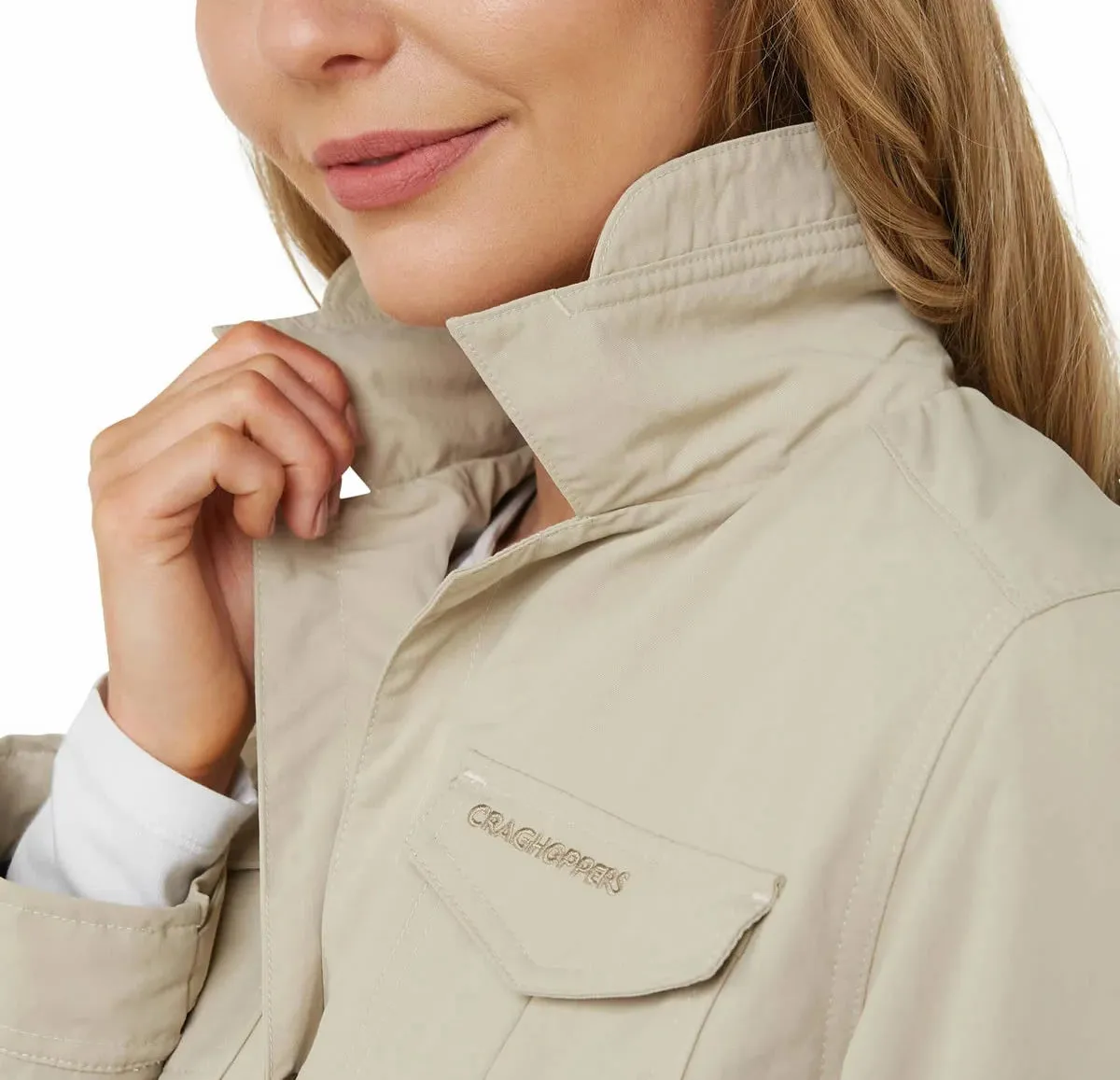 Craghoppers NosiLife Lucca Womens Jacket - Cream
