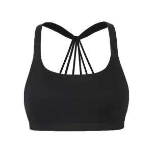 Cross Back Strapy Fitness Yoga Jogging Bras Crop Top