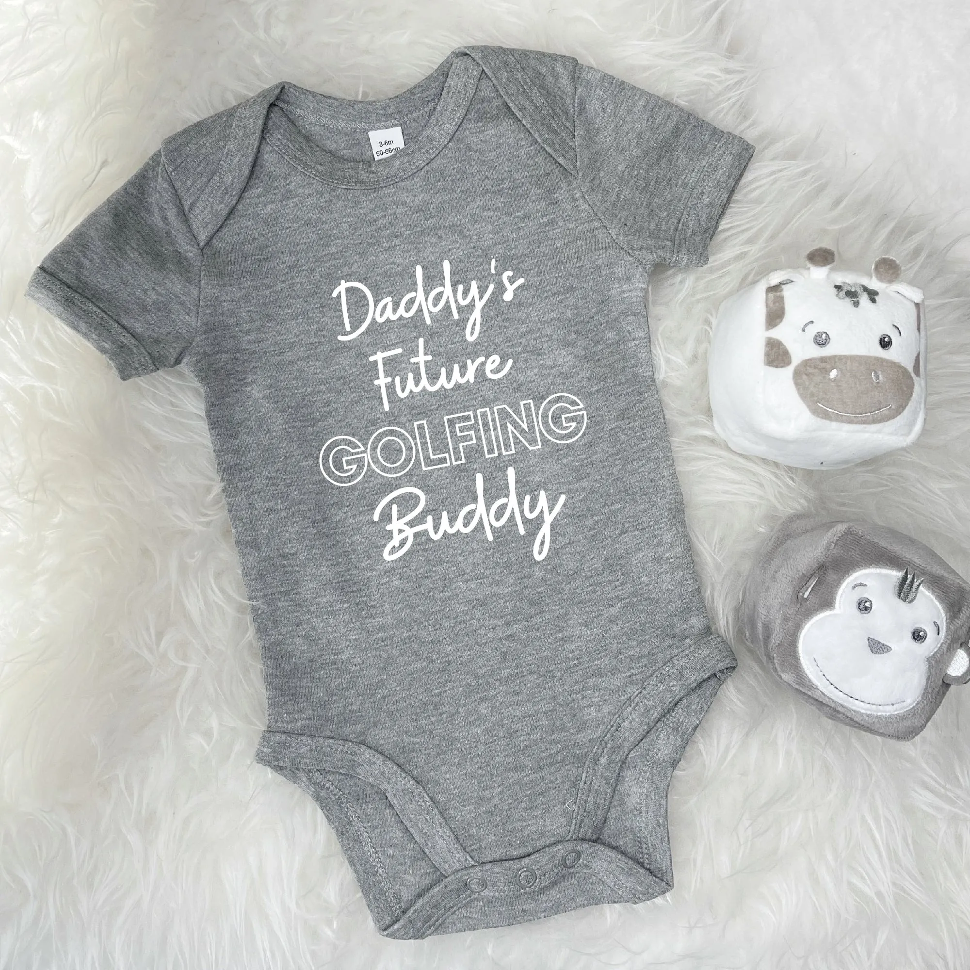 Daddy's Future… Buddy Personalised Babygrow