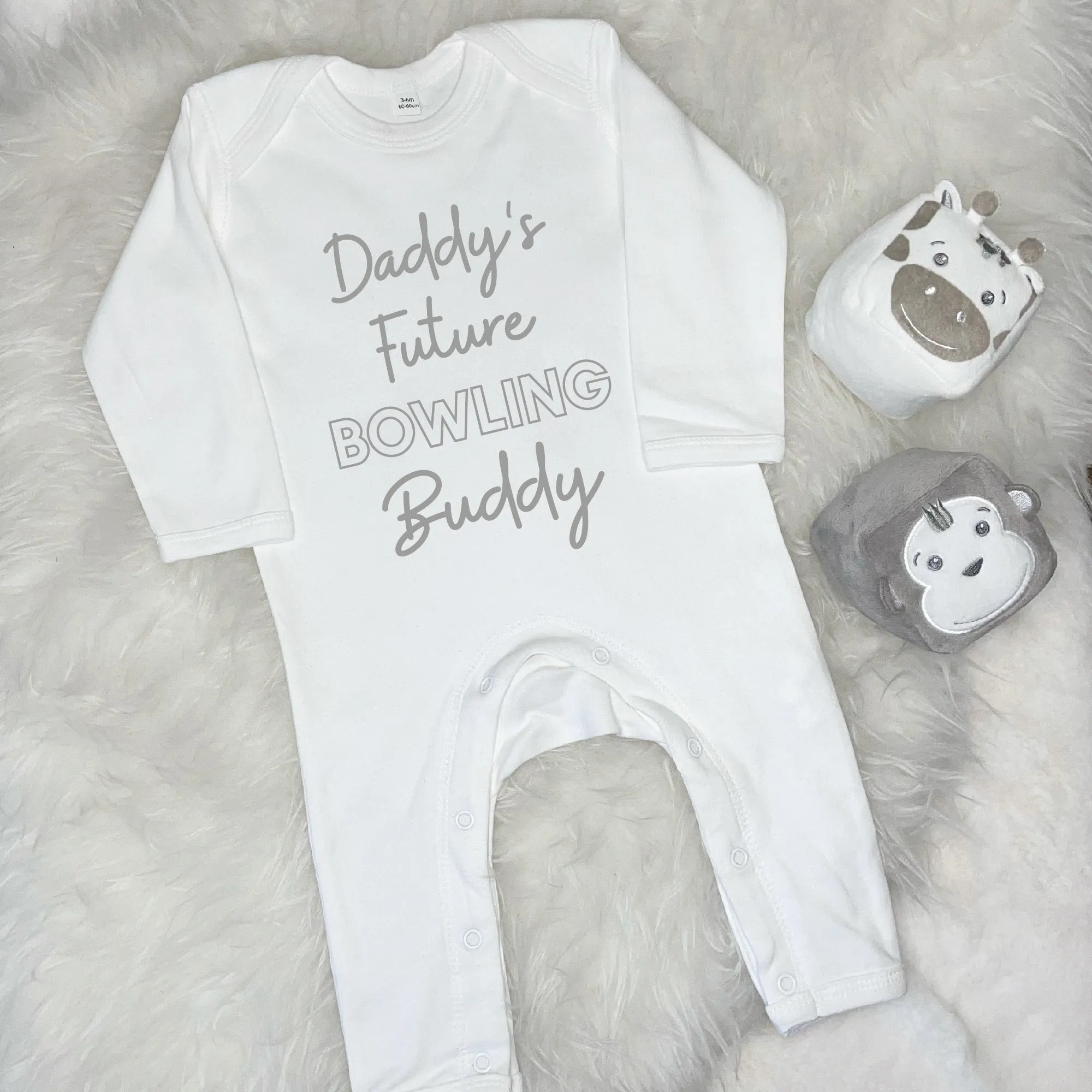Daddy's Future… Buddy Personalised Babygrow