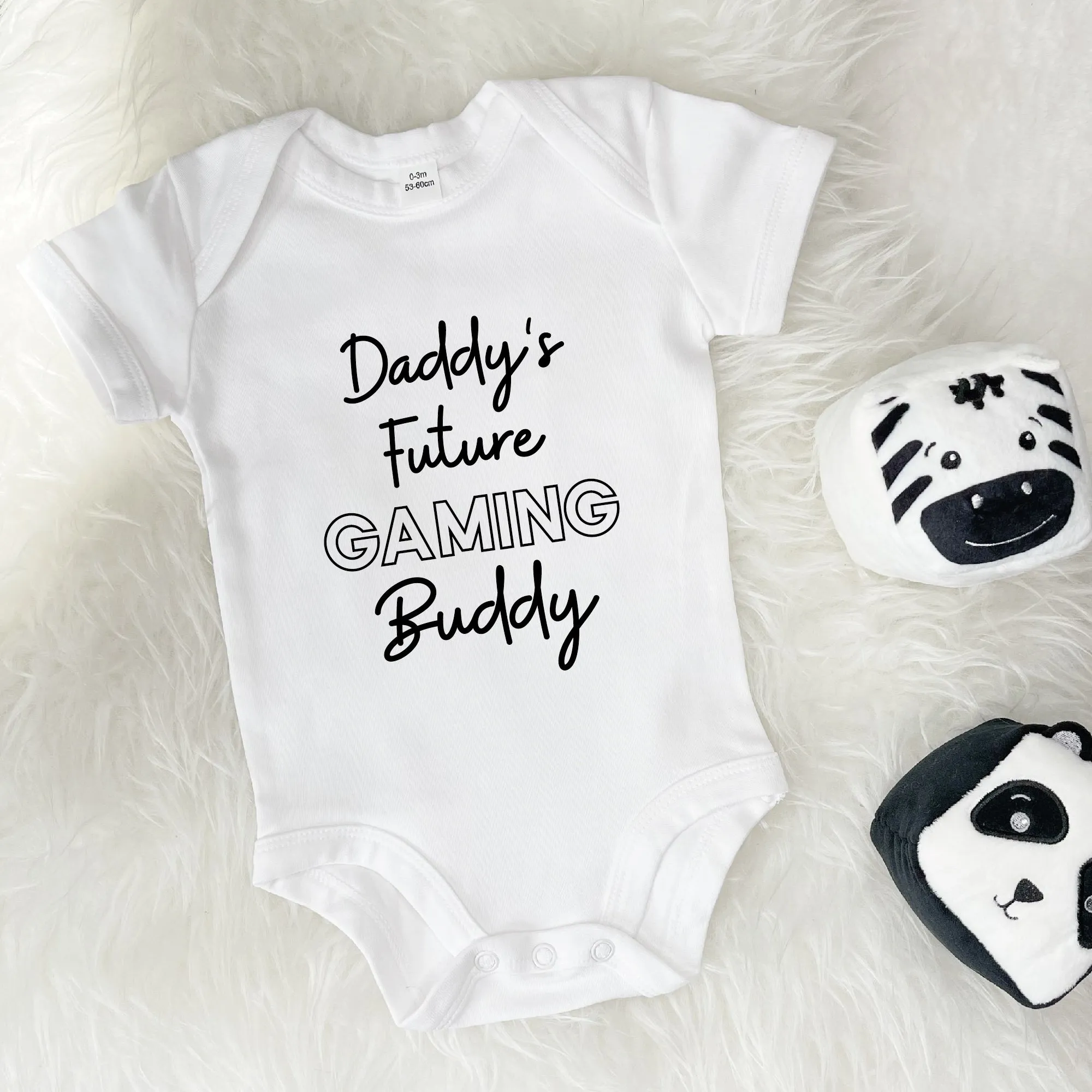 Daddy's Future… Buddy Personalised Babygrow