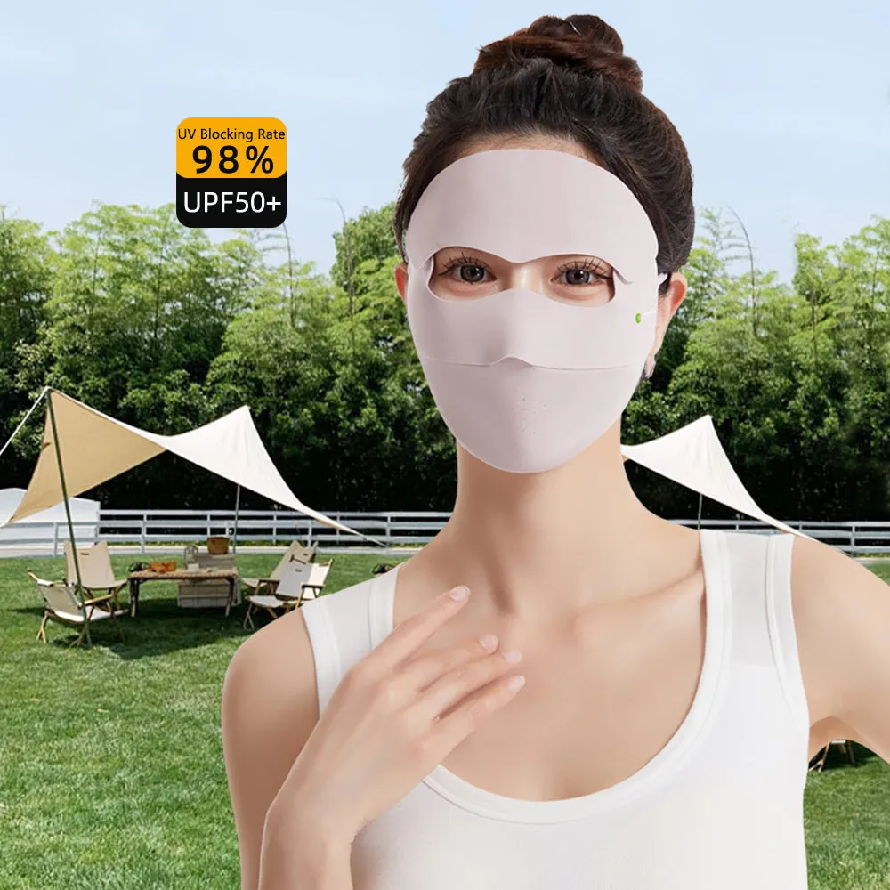 Detachable Full Face Sun Protection Mask