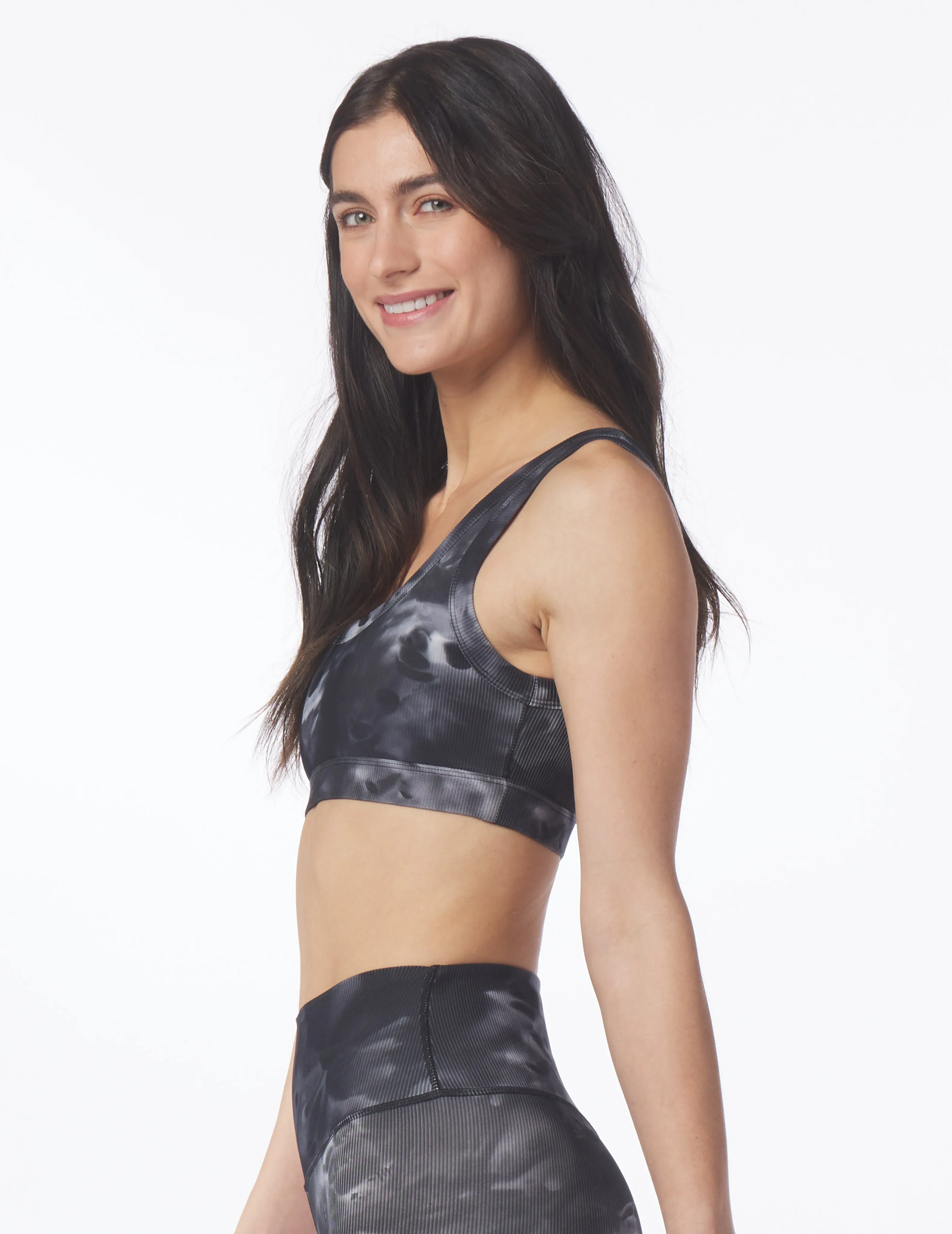 Ease Bra: Black Lava Dye