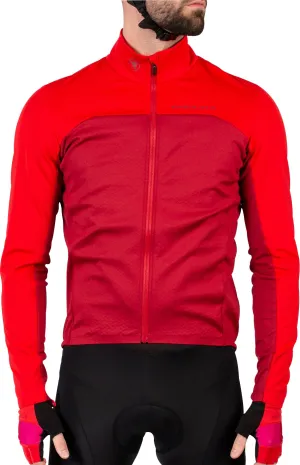 Endura FS260 Pro Roubaix Long Sleeve Cycling Jersey - Red