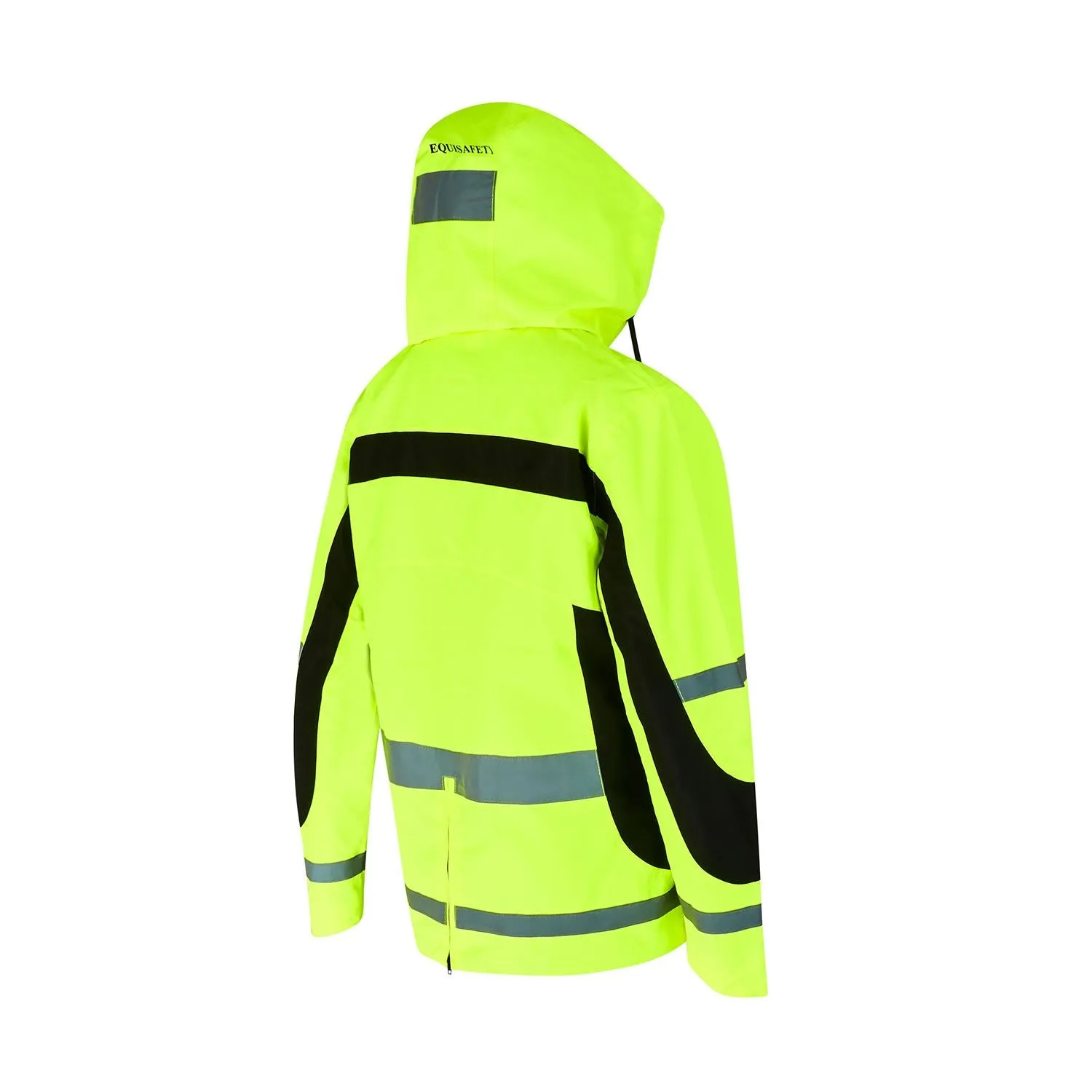 Equisafety Hi-Vis Lightweight Waterproof Jacket