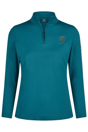 Eskadron Heritage Vintage green half zip shirt