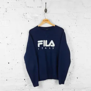 Fila Italy Sweatshirt - Blue - M