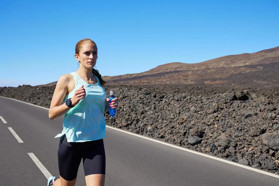 FLASQUE SOUPLE DE RUNNING 250 ML BLEUE