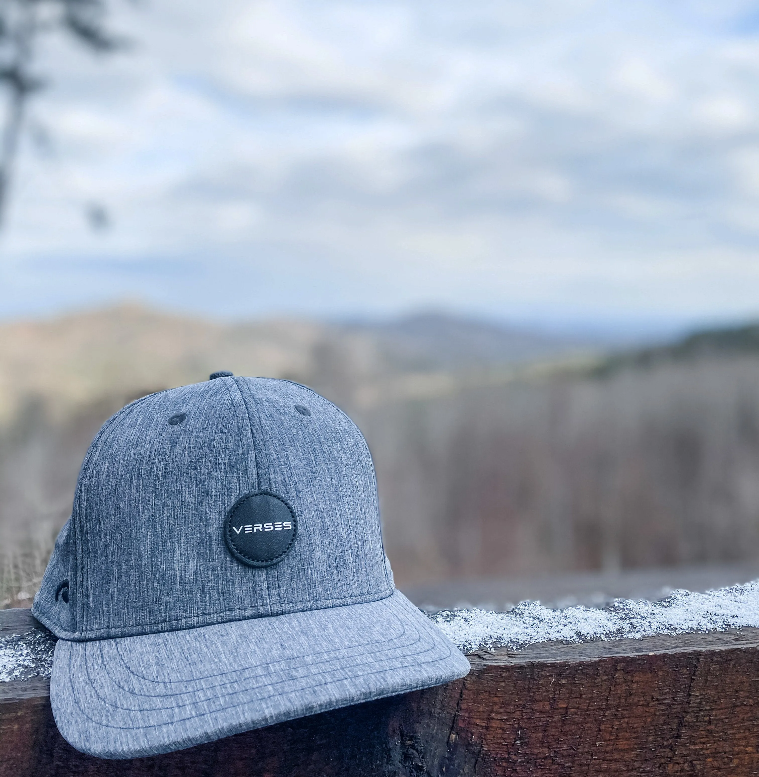 FORGIVEN Patch Hat - Charcoal Heather