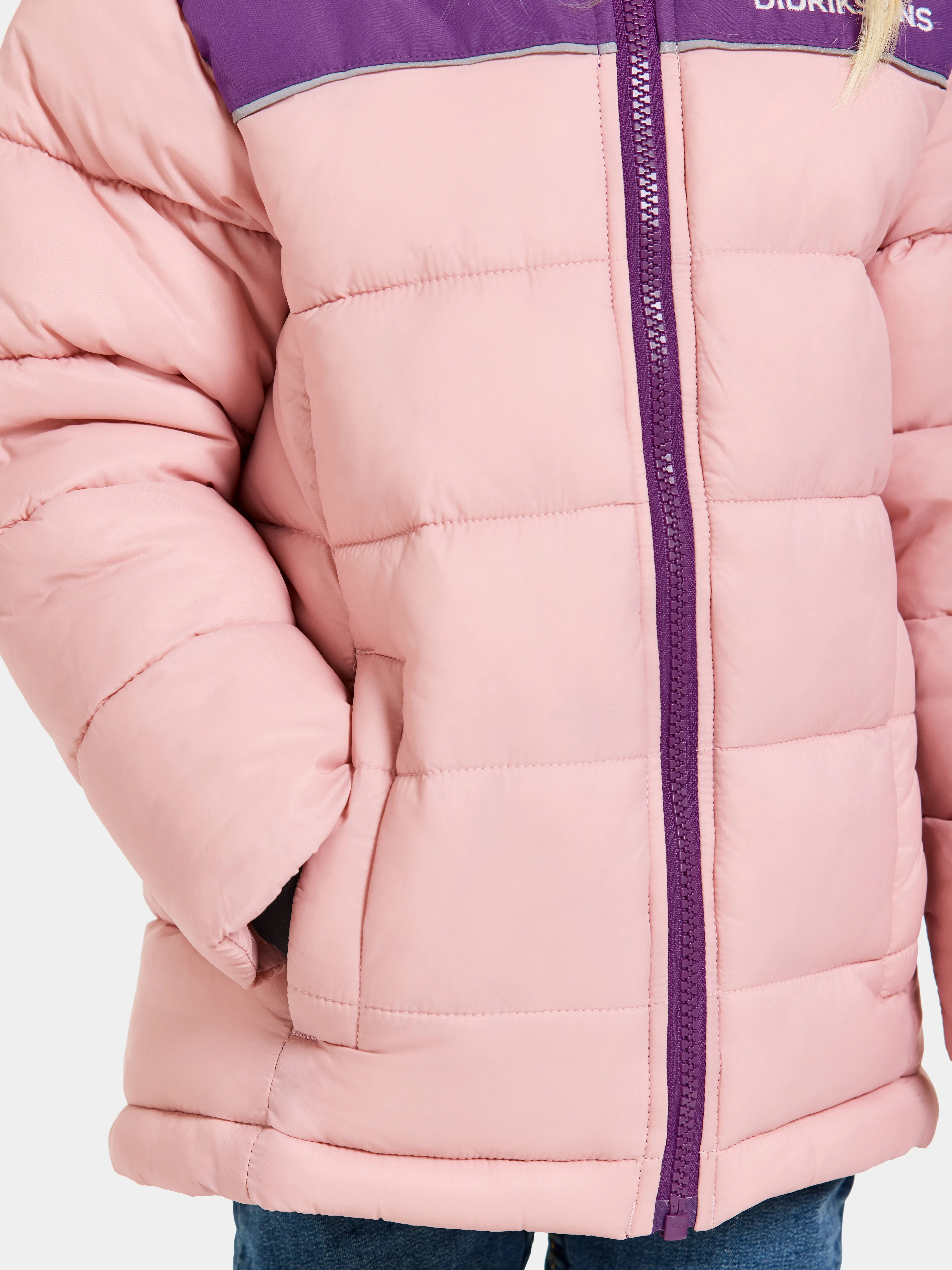 FOX KID'S JACKET - DUSTY PINK