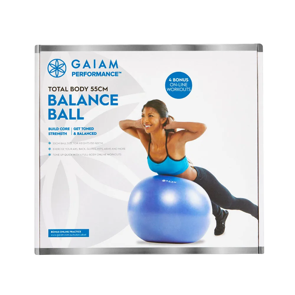 Gaiam Performance Balanceball Kit 55cm
