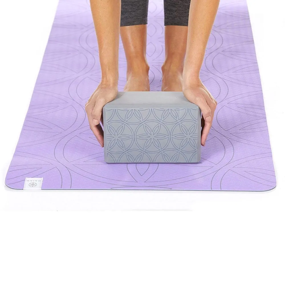 Gaiam Performance Printed Yoga Block